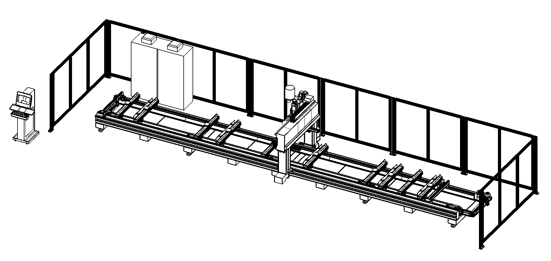 SCM-500 - Machining & Cutting Center for Sectional Doors